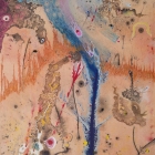 Glide 3_mixed media on canvas_110 x 90 cm_43 x 35 in_2016