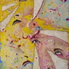 Hold On_mixed media on canvas_65 x 45 cm_25.5 x 18 in_2013