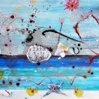Villingili 8_mixed media on canvas_56 x 86 cm_22 x 33 in_2017