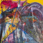 The-End-Of-Something_mixed-media-on-canvas_90-x-90-cm_35-x-35-in_2018
