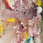 Force Take 2, mixed media on canvas, 35.5 x 24 in, 2012