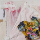 Wrapped 13_mixed media on canvas_25 x 25 cm_10 x 10 in_2015