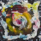 Wrapped 22_mixed media on canvas_25 x 25 cm_10 x 10 in_2015