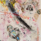 Wrapped 42L_mixed media on canvas_110 x 90 cm_43 x 35 in_2015_ev