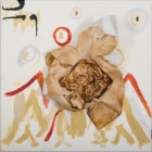 Wrapped 54_mixed media on canvas_30 x 30 cm_12 x 12 in_2016